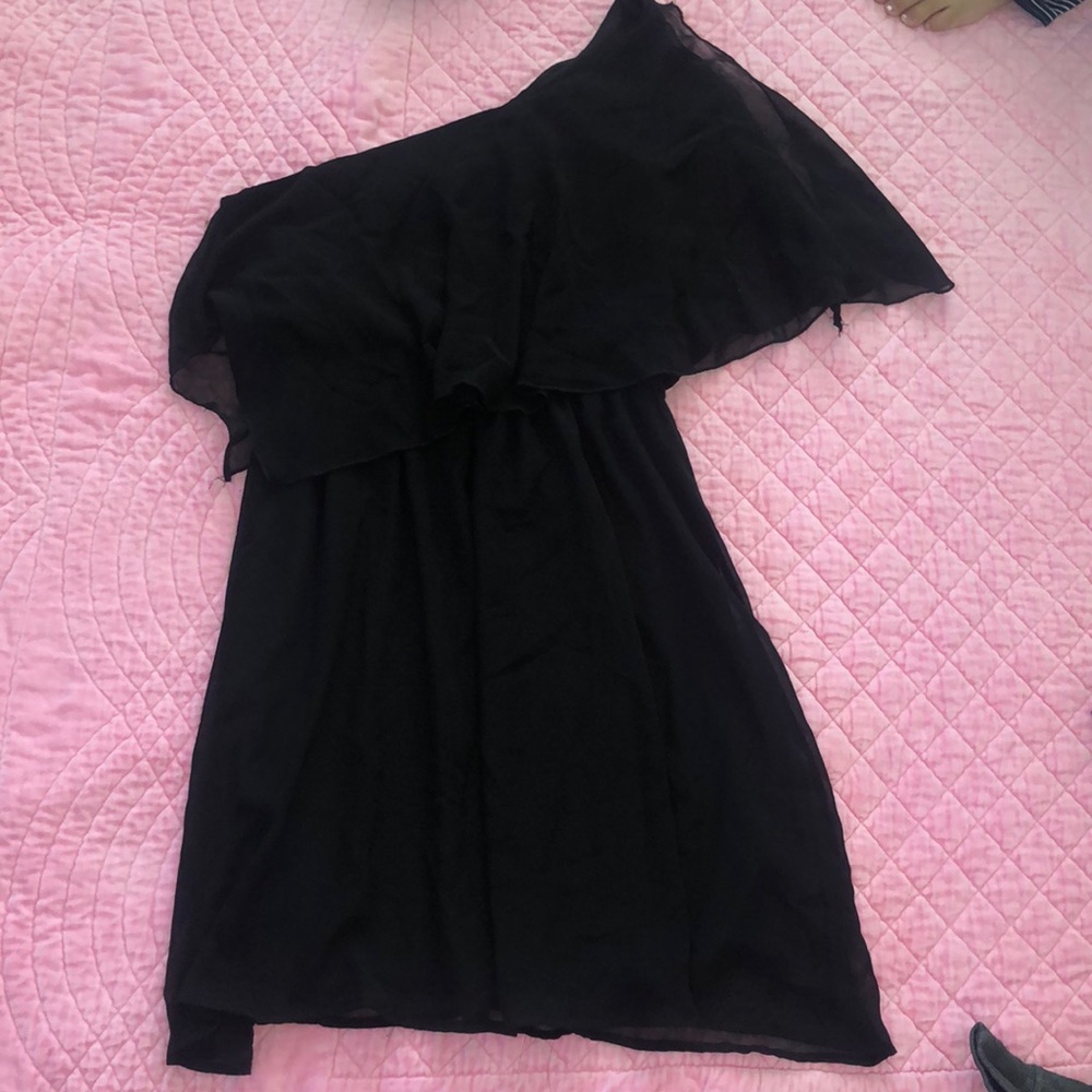 black dress